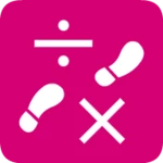 division and multiplication steps android application logo